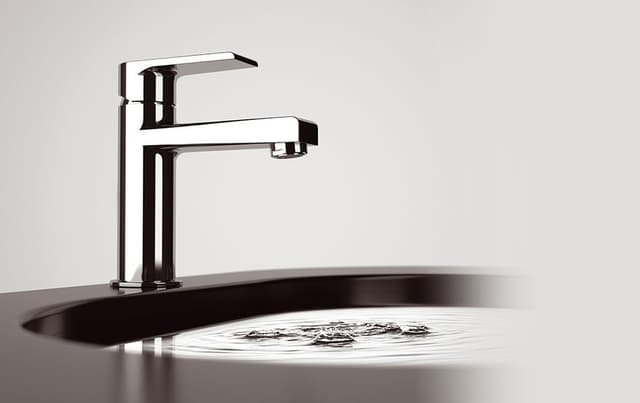 KAI bateria umywalkowa bez odpływu, chromowana