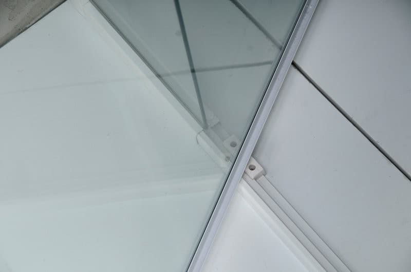 AMICO drzwi wnękowe uchylne 820-1000x1850mm z szkła