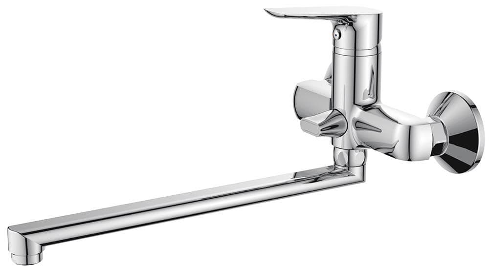 LOTTA bateria ścienna 2w1, wannowo-umywalkowa 150mm, chrom