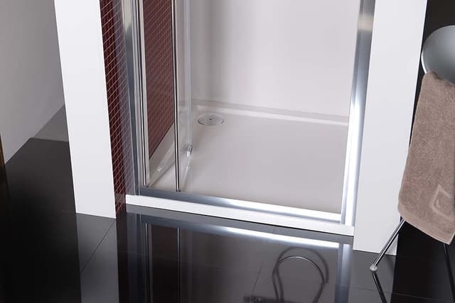 LUCIS LINE drzwi prysznicowe składane 900mm ze szkła, uniwersalne
