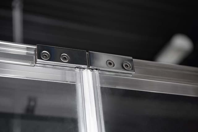 LUCIS LINE drzwi prysznicowe składane 900mm ze szkła, uniwersalne