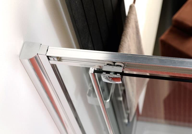 LUCIS LINE drzwi prysznicowe 1100mm, szkło czyste