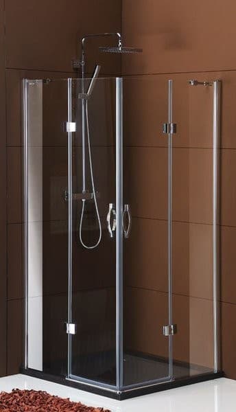 LEGRO kabina prysznicowa narożna 900x900mm, szkło hartowane