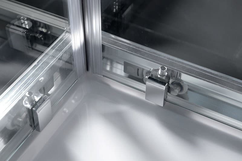 EASY LINE kabina prysznicowa narożna 900x900 mm, szkło czyste