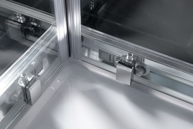 EASY LINE kabina prysznicowa narożna 900x900 mm, szkło czyste