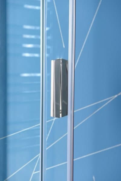 EASY LINE kabina prysznicowa narożna 900x900 mm, szkło czyste
