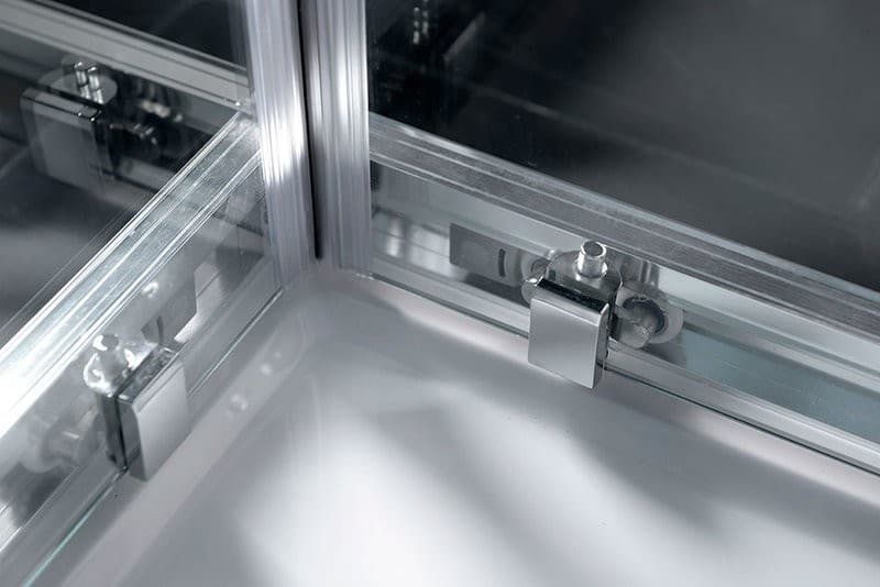 EASY LINE narożna kabina prysznicowa 800x800mm, szkło hartowane