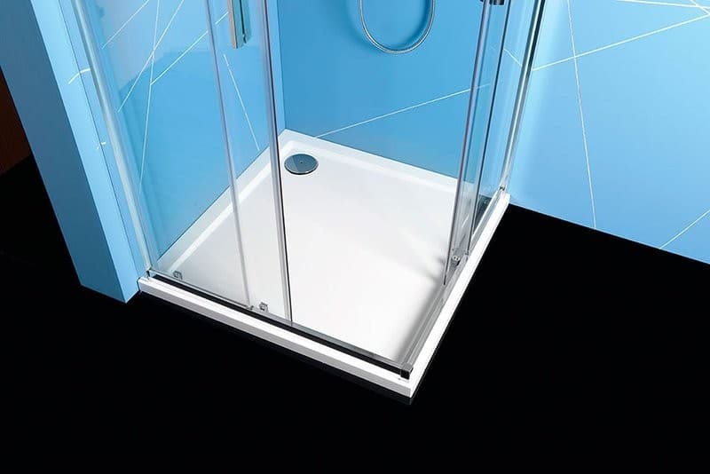 EASY LINE narożna kabina prysznicowa 800x800mm, szkło hartowane