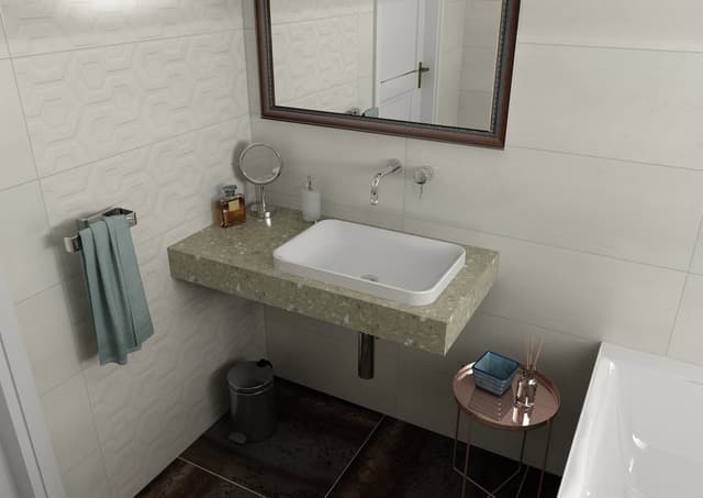 TAILOR blat kompozytowy Solid Surface 190x50 cm, wersja R