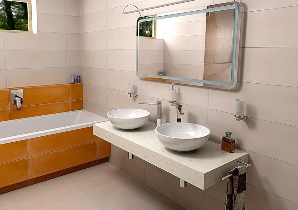 TAILOR blat kompozytowy Solid Surface 150x50 cm, C