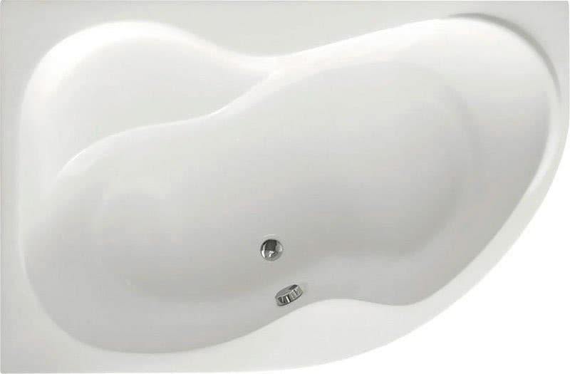 CIDLINA wanna asymetryczna 160x105 cm, lewa, biała