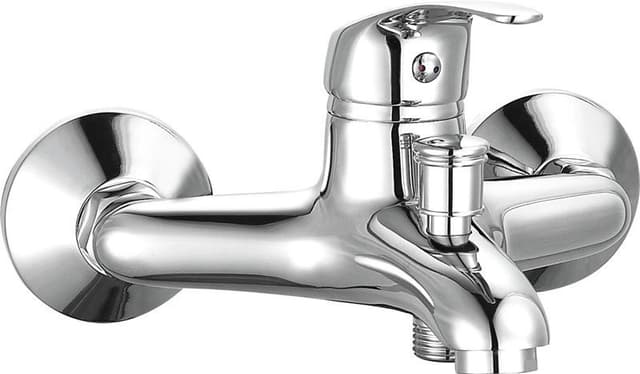 AQUALINE bateria wannowa naścienna 150mm chrom