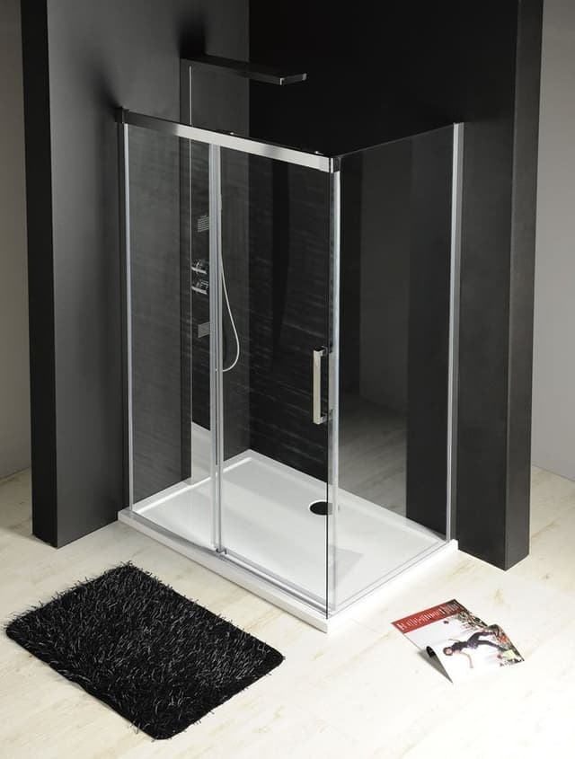 FONDURA przesuwne drzwi prysznicowe 1100mm, szkło COATED GLASS