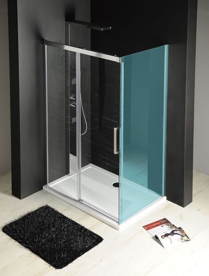 FONDURA przesuwne drzwi prysznicowe 1100mm, szkło COATED GLASS