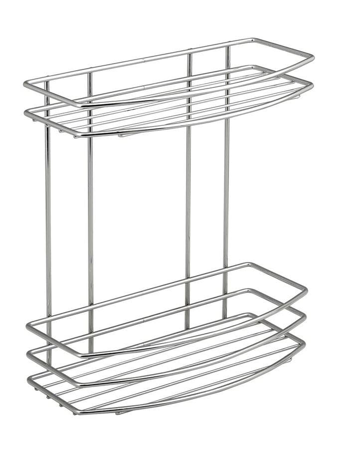 CHROM LINE podwójna półka druciana, chromowana 250x310 mm