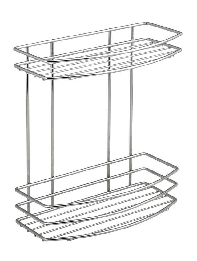 CHROM LINE podwójna półka druciana, chromowana 250x310 mm