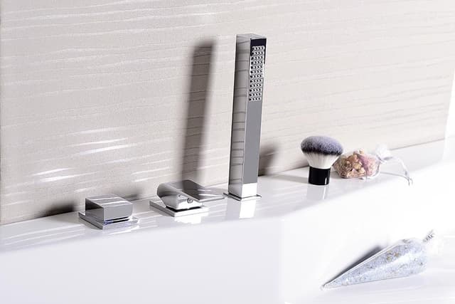 INFINITI dwufunkcyjna bateria na brzeg wanny, chrom