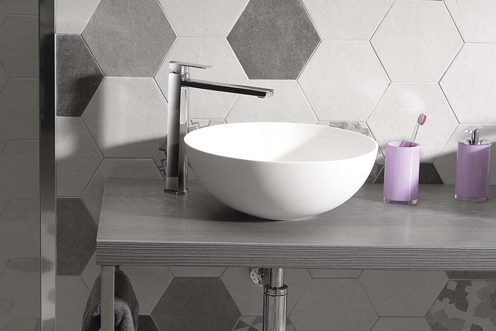 THIN umywalka nablatowa okrągła 390x145mm matowa