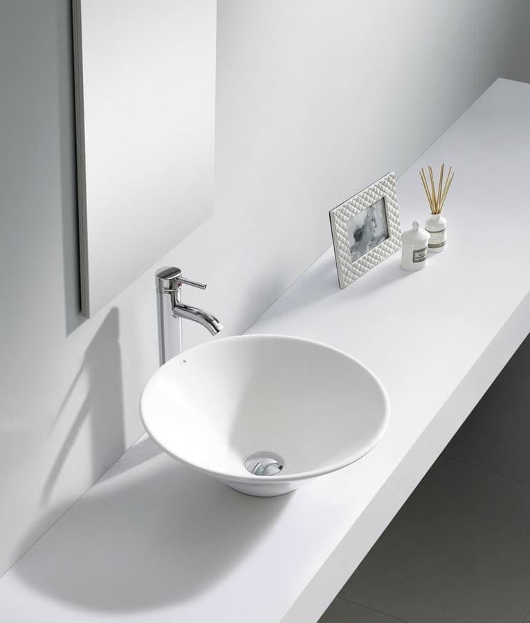 Umywalka ceramiczna COMILLAS 42x15cm nablatowa