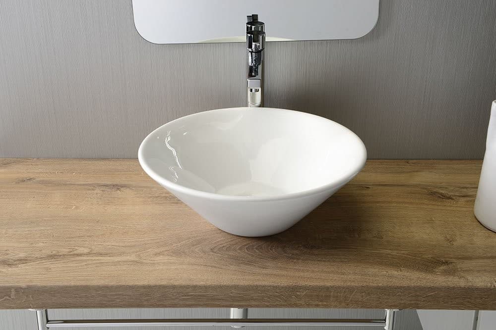 Umywalka ceramiczna COMILLAS 42x15cm nablatowa