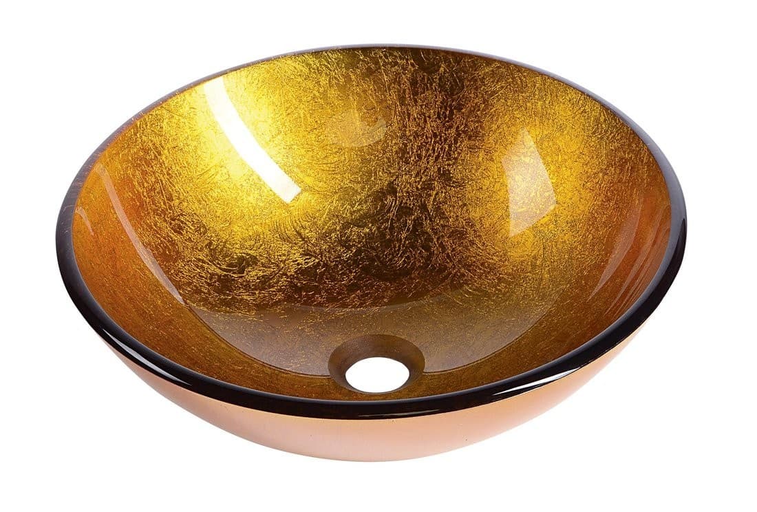AGO szklana umywalka 42 cm do łazienki