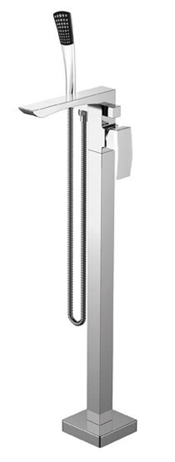 GINKO bateria wannowa podłogowa, chrom, 1095 mm