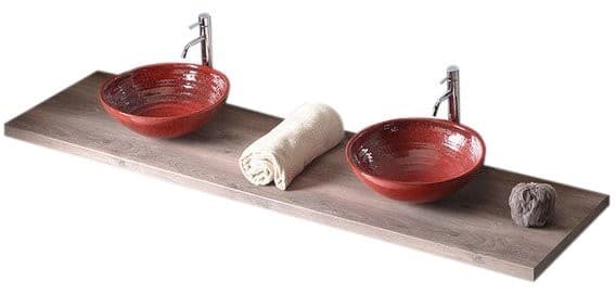 AVICE blat 200x50cm, orzech rustykalny