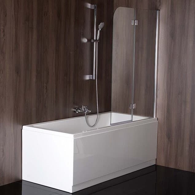 RENDE parawan wannowy 970mm, szkło czyste, Antidrop