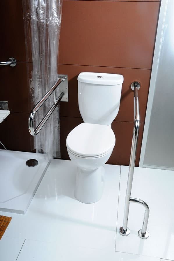 Kompakt WC dla niepełnosprawnych 36,3x67,2cm z dolnym odpływem