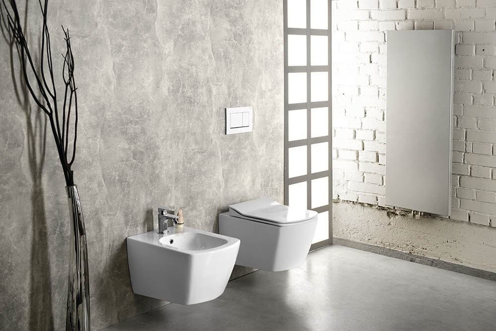 GLANC WC miska podwieszana rimless