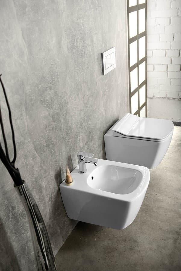GLANC wiszący bidet kwadratowy nowoczesny (GC321)