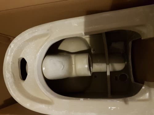 PACO RIMLESS kompakt WC z uniwersalnym odpływem