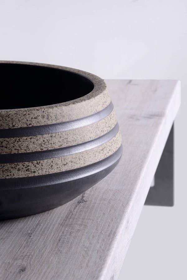 PRIORI umywalka ceramiczna 41cm, nowoczesny design