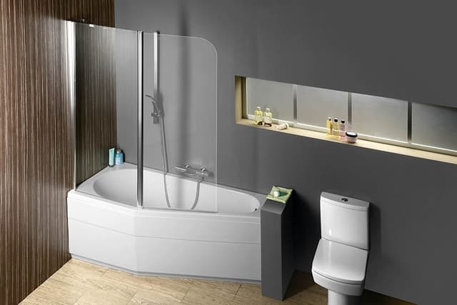 TIGRA L wanna asymetryczna 150x75, prawa, akryl Akripol