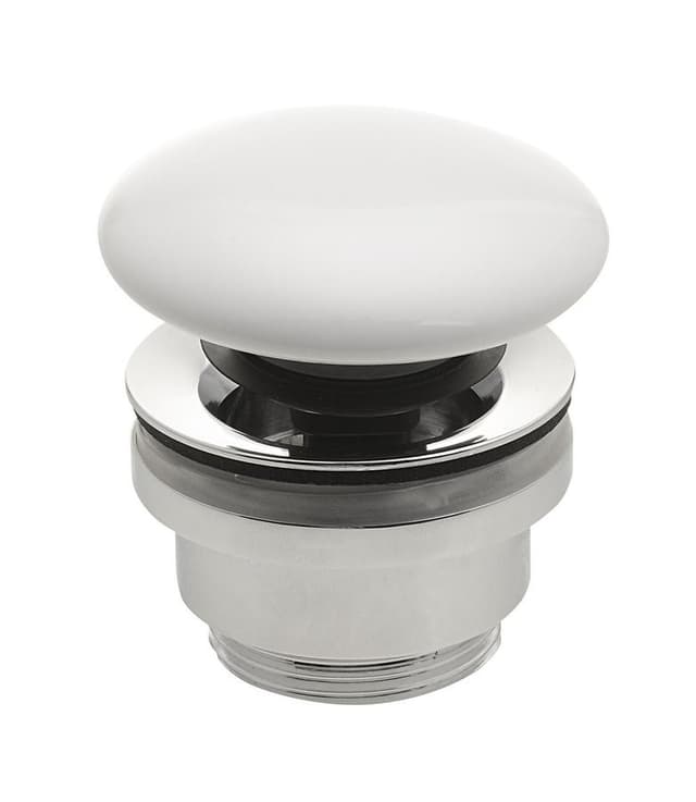 Korek umywalkowy 5/4", klik-klak, ceramiczny