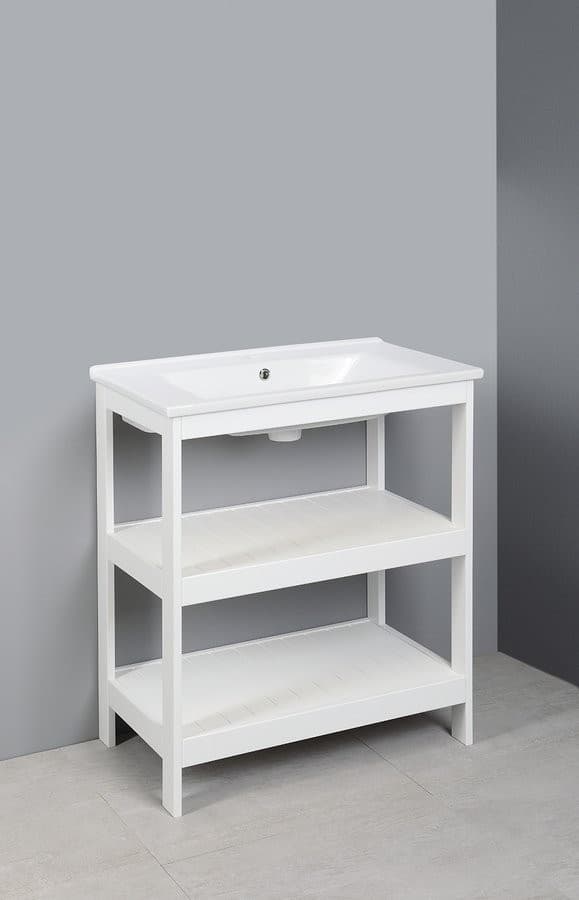 ETIDE szafka umywalkowa 71,5x86x44 cm, matowa biała