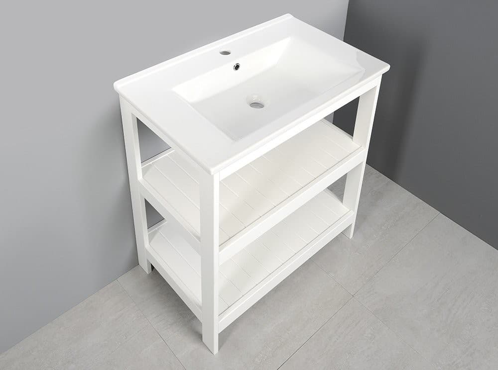 ETIDE szafka umywalkowa 71,5x86x44 cm, matowa biała
