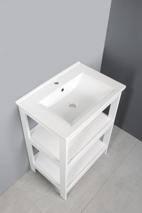 ETIDE szafka umywalkowa 61,5x85x44 cm, matowa biała