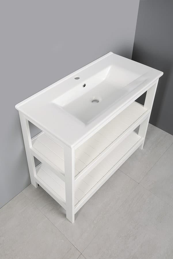 ETIDE szafka umywalkowa 81,5x86x44 cm, matowa biała