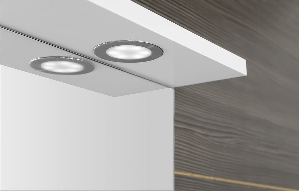 KORIN LED lustro 70x70cm z oświetleniem neutralnym