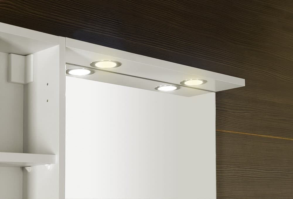 KORIN LED lustro 70x70cm z oświetleniem neutralnym