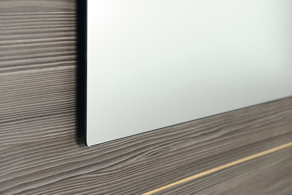 PLAIN lustro 120x60 cm, zaokrąglone rogi bez wieszaków
