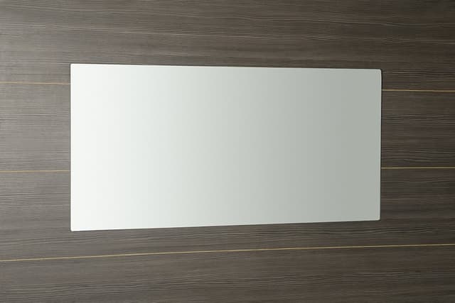 PLAIN lustro 120x60 cm, zaokrąglone rogi bez wieszaków