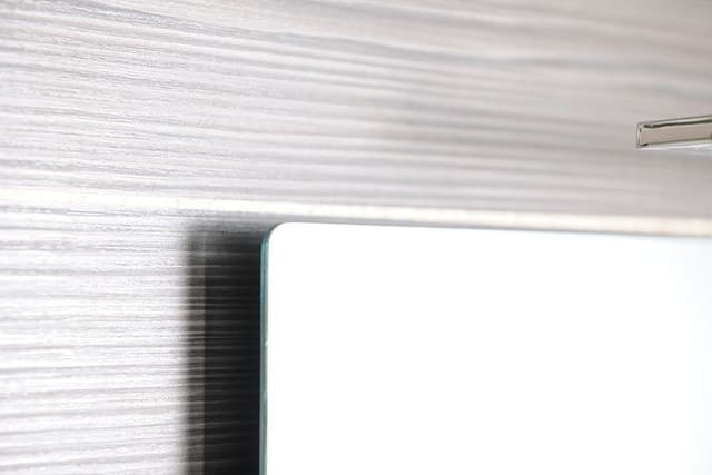 PLAIN lustro 120x60 cm, zaokrąglone rogi bez wieszaków
