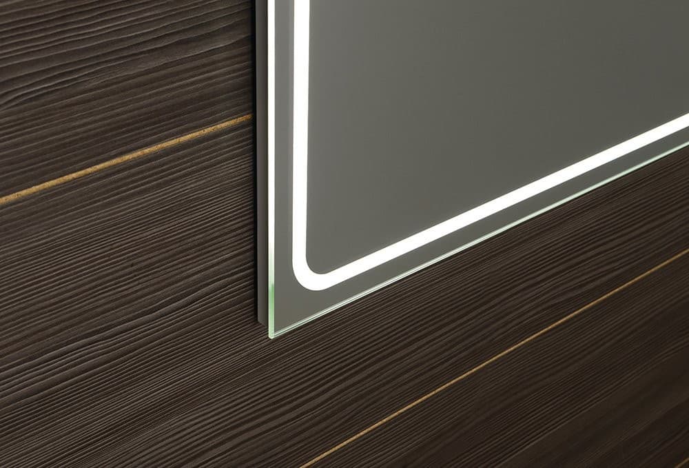 GEMINI II lustro LED 900x900mm z ochroną przed korozją