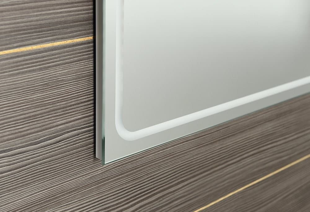 GEMINI II lustro LED 900x900mm z ochroną przed korozją