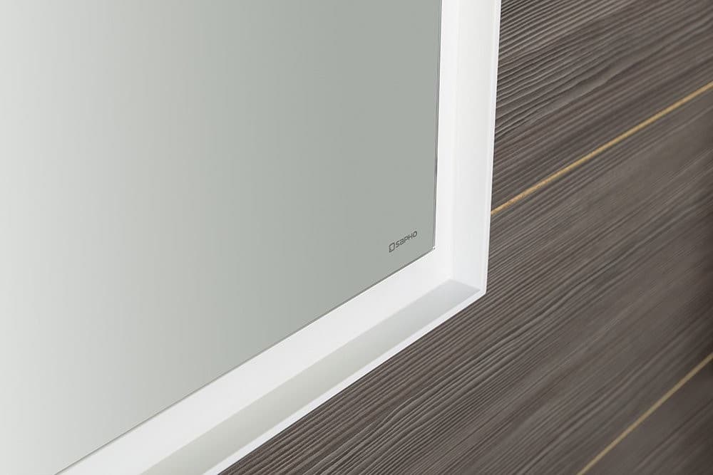Lustro FLUT LED 1200x700mm, białe oświetlenie