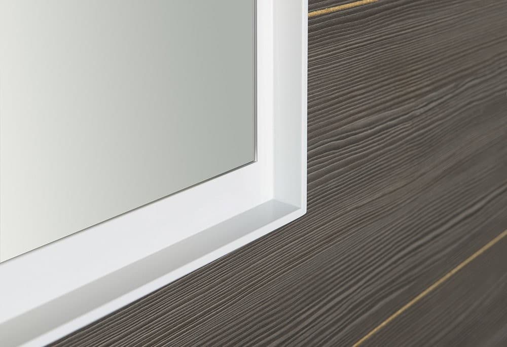 FLUT lustro z oświetleniem LED 600x800mm, białe