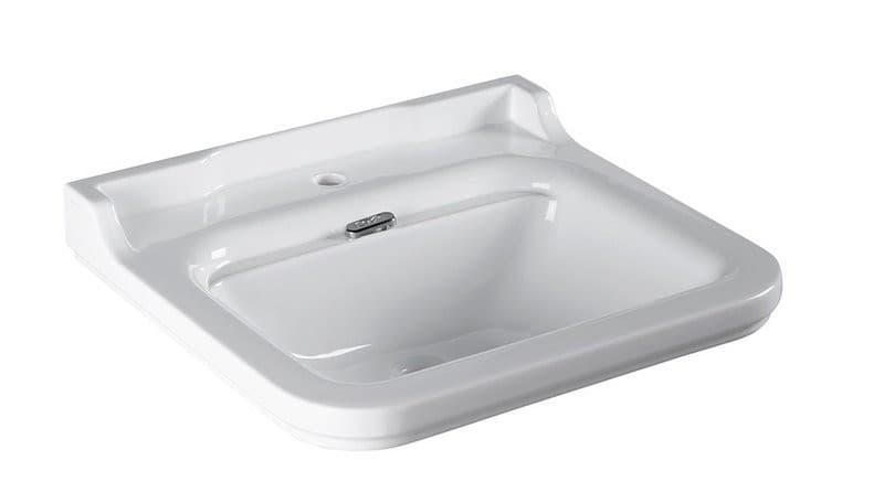WALDORF ceramiczna umywalka 60x55 cm z przelewem