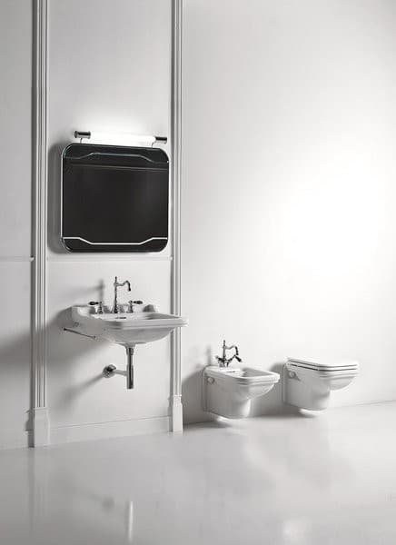 WALDORF ceramiczna umywalka 60x55 cm z przelewem